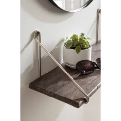 24" X 8" Palone Wood And Metal Decorative Wall Shelf Gray - Kate & Laurel All Things Decor 19 24" X 8" Palone Wood And Metal Decorative Wall Shelf Gray - Kate & Laurel All Things Decor -Home Decor Shop GUEST d774992e 6060 4a25 9fda 85db351b321a