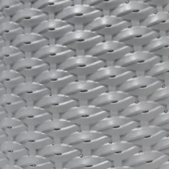 20.4" Traditional Ceramic Purled Texture Bedside Table Desk Lamp With White Fabric Drum Shade Gray - Simple Designs -Home Decor Shop GUEST da4c7644 f6f3 4a30 b13c 9fea98b5fdd1