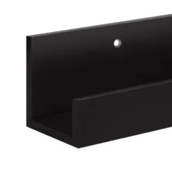 24" X 3.3" 2pc Decorative Wall Shelf Set Black - Uniek -Home Decor Shop GUEST dabd301c 8010 49ed 9bc5 b5607d52acd8