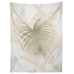 Lola Terracota Palm Leaf With Abstract Handmade Shapes Tapestry - Society6 -Home Decor Shop GUEST db41f60f b428 4551 82f5 cdda05d8e05f