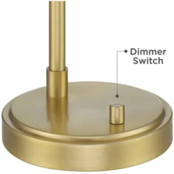 Possini Euro Design Possini Euro Vaile Desk Lamp With Dual USB Ports Warm Gold With Glass Shade -Home Decor Shop GUEST dc5b5832 bfe3 4bd7 b61e 5d4a5e976e9d