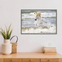 23" X 16" Camargue Horse In The Surf By Ellen Goff Danita Delimont Framed Canvas Wall Art - Amanti Art 14 23" X 16" Camargue Horse In The Surf By Ellen Goff Danita Delimont Framed Canvas Wall Art - Amanti Art -Home Decor Shop GUEST dd17a5c4 67cf 490f 8b5d 1a7580da8da3