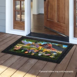 Flower Barn Spring Doormat Indoor Outdoor 30" X 18" Briarwood Lane 6 Flower Barn Spring Doormat Indoor Outdoor 30" X 18" Briarwood Lane -Home Decor Shop GUEST dd478f24 243e 4bb9 9ca8 503930b85e20