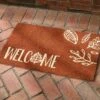 Split P Graphic Leaves Welcome Doormat 2 Split P Graphic Leaves Welcome Doormat -Home Decor Shop GUEST ddbf27a7 15d0 42f5 b966 9091c4499c91