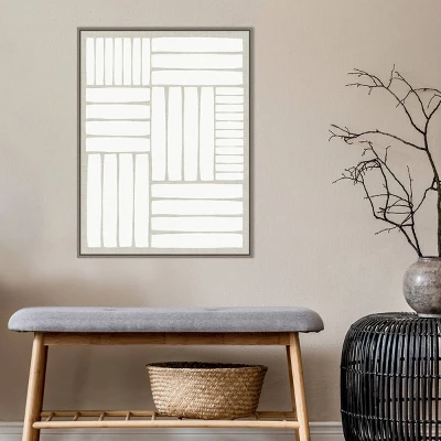 22" X 30" Free Rhythm By PI Studio Framed Canvas Wall Art Gray Wash - Amanti Art 8 22" X 30" Free Rhythm By PI Studio Framed Canvas Wall Art Gray Wash - Amanti Art - Image 6