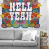 Pilgrim Hodgson Hell Yeah Tapestry - Society6 -Home Decor Shop GUEST dfb0db73 1b3f 450b bdf9 37f9295a72ac