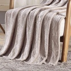 Sheridan Super Soft And Cozy Dama Scroll Embossed Throw Blanket 50" X 60" -Home Decor Shop GUEST e1fa8f26 7e8d 4755 bb74 4adf15fae07c