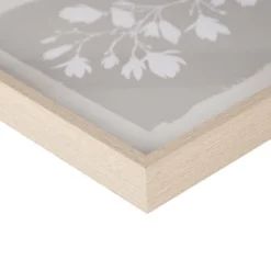 3pc Fair Florets Framed Glass Wall Art Set Beige - Madison Park -Home Decor Shop GUEST e38358d7 a2d3 43b2 853e d0d587a3ff2e