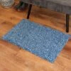 2'x3' ColorStar Static Door Mat Blue - Bungalow Flooring -Home Decor Shop GUEST e44aa35c 29f3 491d ae7f 8aa013027989