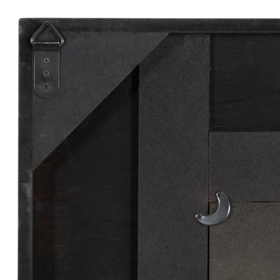 Wood Wall Mirror With Diamond Pattern Beige - Olivia & May 19 Wood Wall Mirror With Diamond Pattern Beige - Olivia & May - Image 17