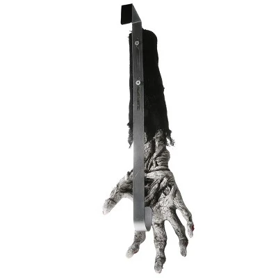 National Tree Company 18" White Zombie Hand Wreath Hanger 5 National Tree Company 18" White Zombie Hand Wreath Hanger - Image 3