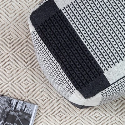 Carrapateira Pouf Black/Ivory - Anji Mountain 8 Carrapateira Pouf Black/Ivory - Anji Mountain - Image 6