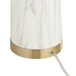 360 Lighting Maceao Modern Table Lamps 28" Tall Set Of 2 White Faux Marble Tapered Drum Shade For Bedroom Living Room Bedside Nightstand Office House 16 360 Lighting Maceao Modern Table Lamps 28" Tall Set Of 2 White Faux Marble Tapered Drum Shade For Bedroom Living Room Bedside Nightstand Office House -Home Decor Shop GUEST e5551ff6 e68d 4aae b23e 771ac8371645