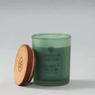 Glass Jar 3-Wick Mind & Body Escape & Discover Candle - Chesapeake Bay Candle 4 Glass Jar 3-Wick Mind & Body Escape & Discover Candle - Chesapeake Bay Candle - Image 2