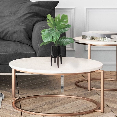 28" Artificial Ceramic Monstera Stand In Black - LCG Florals 4 28" Artificial Ceramic Monstera Stand In Black - LCG Florals - Image 2