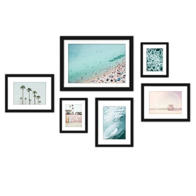 (Set Of 6) Framed Prints Gallery Wall Art Set Simple Beach Photography By Sisi And Seb - Americanflat 9 (Set Of 6) Framed Prints Gallery Wall Art Set Simple Beach Photography By Sisi And Seb - Americanflat - Image 7