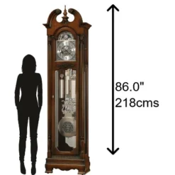 Howard Miller 611244 Howard Miller Grayland Floor Clock 611244 Hampton Cherry -Home Decor Shop GUEST e9c047cf eda3 4a78 8c63 8ad40a29d5b8