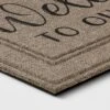 1'6"x2'6" "Welcome To Our Home" Mat Tan - Apache Mills -Home Decor Shop GUEST ea0e3c57 c66f 4dee 8a5e a040731339a9