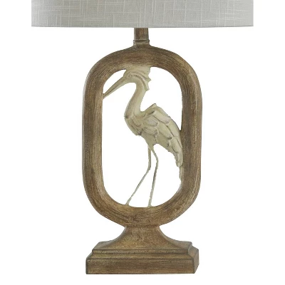 Crane Table Lamp Distressed Light Brown - StyleCraft 10 Crane Table Lamp Distressed Light Brown - StyleCraft - Image 8