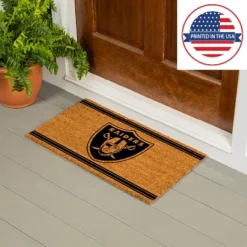 Evergreen Las Vegas Raiders Logo Turf Mat, Brown- 28 X 16 Inches Indoor Outdoor Doormat 12 Evergreen Las Vegas Raiders Logo Turf Mat, Brown- 28 X 16 Inches Indoor Outdoor Doormat -Home Decor Shop GUEST eab00424 869d 41d3 8820 58a93b6ccdee