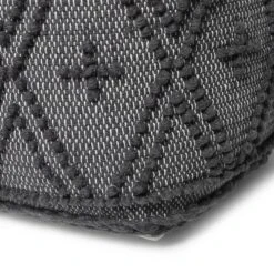 Fossa Boho Handcrafted Fabric Cube Pouf Charcoal - Christopher Knight Home -Home Decor Shop GUEST eb96ed4d e63f 4665 9ef0 dd71d3e9da4d