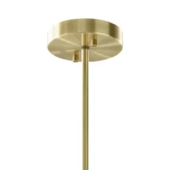 Ezra 5-Light Adjustable Chandelier Antique Brass/White - Ink+Ivy -Home Decor Shop GUEST ec96f075 57c8 4102 9b11 f8eed84ac8f3