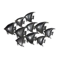 Metal Fish Indoor Outdoor Wall Decor Multi Colored - Olivia & May 10 Metal Fish Indoor Outdoor Wall Decor Multi Colored - Olivia & May -Home Decor Shop GUEST ed75eae5 e3d8 4c94 941e 6e6fb2ea7d6f