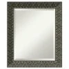 Intaglio Embossed Black Framed Wall Mirror - Amanti Art -Home Decor Shop GUEST ed9aae56 5983 4061 b291 c8744423fb26