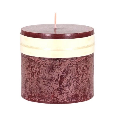 Northlight 3.25" Wine Red Traditional Cylindrical Outdoor Pillar Candle 2 Northlight 3.25" Wine Red Traditional Cylindrical Outdoor Pillar Candle