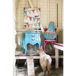 Wood Beaded Chandelier Blue -Storied Home -Home Decor Shop GUEST f18cfbce 5713 46e8 a5eb 81c102bd9cb1