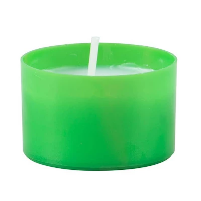 96pc Tealight Candles Blue/Pink/Yellow - Stonebriar Collection 7 96pc Tealight Candles Blue/Pink/Yellow - Stonebriar Collection - Image 5