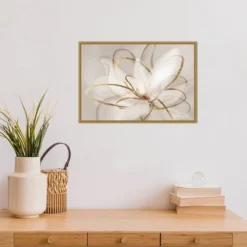 23" X 16" Transparent Beauty III By Eva Watts Framed Canvas Wall Art - Amanti Art -Home Decor Shop GUEST f46835e5 77d5 4b9b b036 b169aeca20da