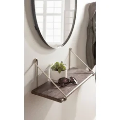 24" X 8" Palone Wood And Metal Decorative Wall Shelf Gray - Kate & Laurel All Things Decor 18 24" X 8" Palone Wood And Metal Decorative Wall Shelf Gray - Kate & Laurel All Things Decor -Home Decor Shop GUEST f5877911 0bc2 4be0 ab4c 27c4348bc8b2