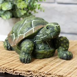 Sunnydaze Decor Sunnydaze Indoor/Outdoor Lifelike Terrance The Tortoise Patio Garden Yard Entryway Decorative Statue - 9" -Home Decor Shop GUEST f5edb376 0dc5 46ec b967 045032b5cd57