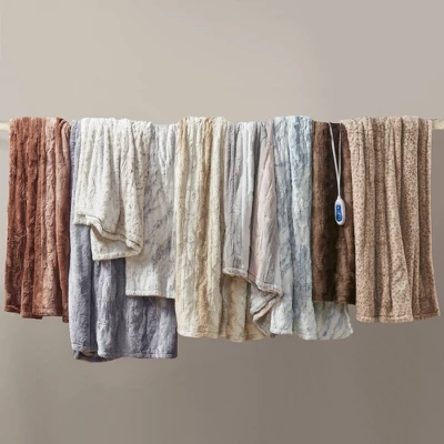 50"x70" Marselle Oversized Faux Fur Electric Throw Blanket - Beautyrest 8 50"x70" Marselle Oversized Faux Fur Electric Throw Blanket - Beautyrest - Image 6