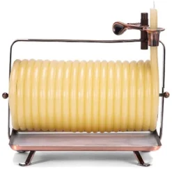 Candle By The Hour 48-Hour Candle Refill, Eco-friendly Natural Beeswax With Cotton Wick