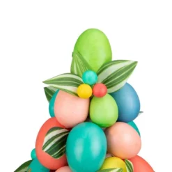 Northlight 17" Colorful Easter Egg Tree In Yellow Gingham Pot -Home Decor Shop GUEST f7f7796e 9f68 4323 85a9 9d2881fee57a
