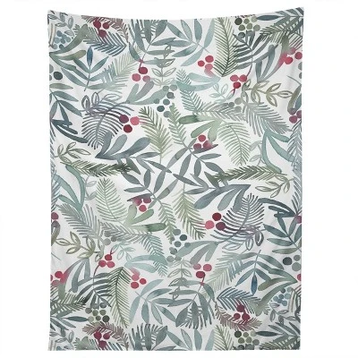 Dash And Ash Ferns And Holly Tapestry - Society6 5 Dash And Ash Ferns And Holly Tapestry - Society6 - Image 3