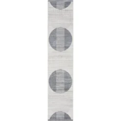 Nourison Astra Machine Washable Semi Circles Mid-Century Modern Indoor Rug -Home Decor Shop GUEST f90b3b27 aa12 4da9 9ed2 da8bb1f2677c
