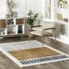 NuLOOM Keeva Modern Striped Fringe Area Rug -Home Decor Shop GUEST fa6dd263 d7f3 4ab8 a49e e4780b26659b