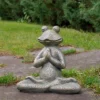 Northlight 14" Gold Verdigris Yoga Frog Outdoor Garden Statue -Home Decor Shop GUEST fac22f69 0c80 4a5b 8746 689e142bd0dd