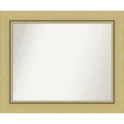 Landon Gold Non-Beveled Bathroom Wall Mirror -Home Decor Shop GUEST fb0eb5d2 cef3 4d5f a99a 4207408783f0