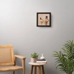 Nawaalillustrations Sunday Morning Minimal Framed Wall Art Black - Deny Designs -Home Decor Shop GUEST fbfdf750 e09f 4605 9cac 3487de81ac3a