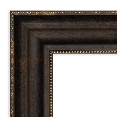 34" X 28" Non-Beveled Stately Bronze Wall Mirror - Amanti Art 4 34" X 28" Non-Beveled Stately Bronze Wall Mirror - Amanti Art - Image 2