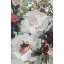 30" X 30" Floral Hand Embellished Framed Canvas Art - Tyler & Finn -Home Decor Shop GUEST fe0e0467 c217 45db 9dca 2cc0cc5ddf2e