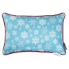 12"x18" Merry Christmas Lumbar Throw Pillow Blue - Pillow Perfect -Home Decor Shop GUEST fecf8b9e a278 4a0b b7da 5f979d4a33dd