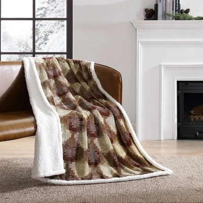 50"x60" Copper Creek Reversible Throw Blanket - Eddie Bauer 6 50"x60" Copper Creek Reversible Throw Blanket - Eddie Bauer - Image 4